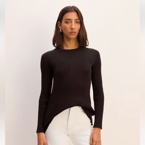 Everlane cotton rib crew